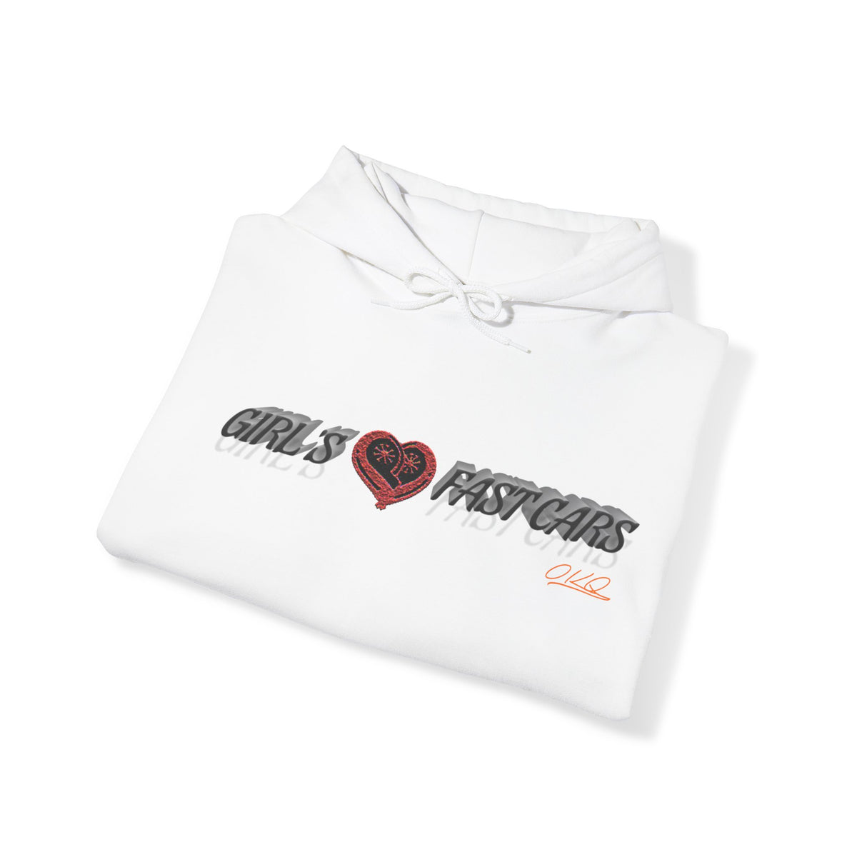 I Heart Fast Cars Hoodie