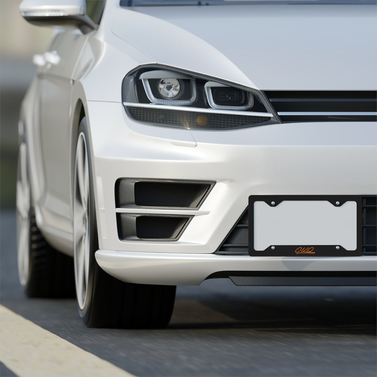 OKQ License Plate Frame