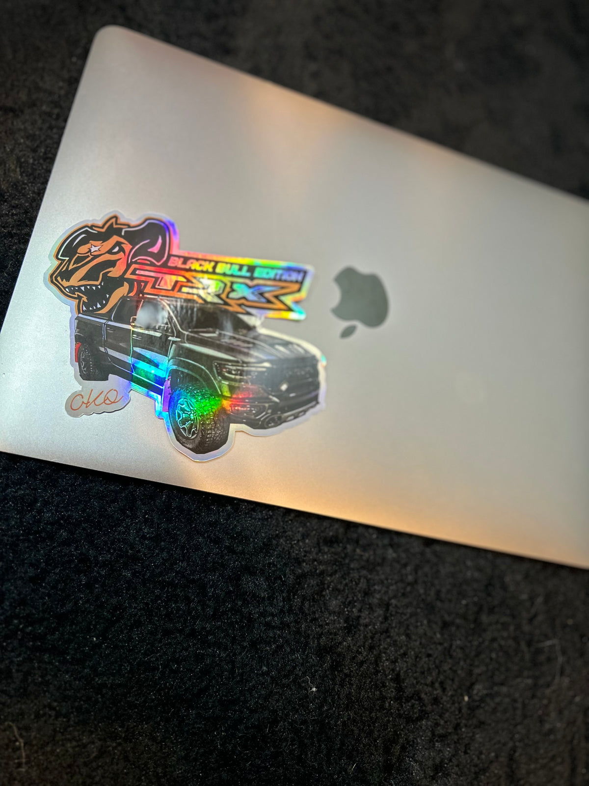 Holographic Black Bull Edition Sticker