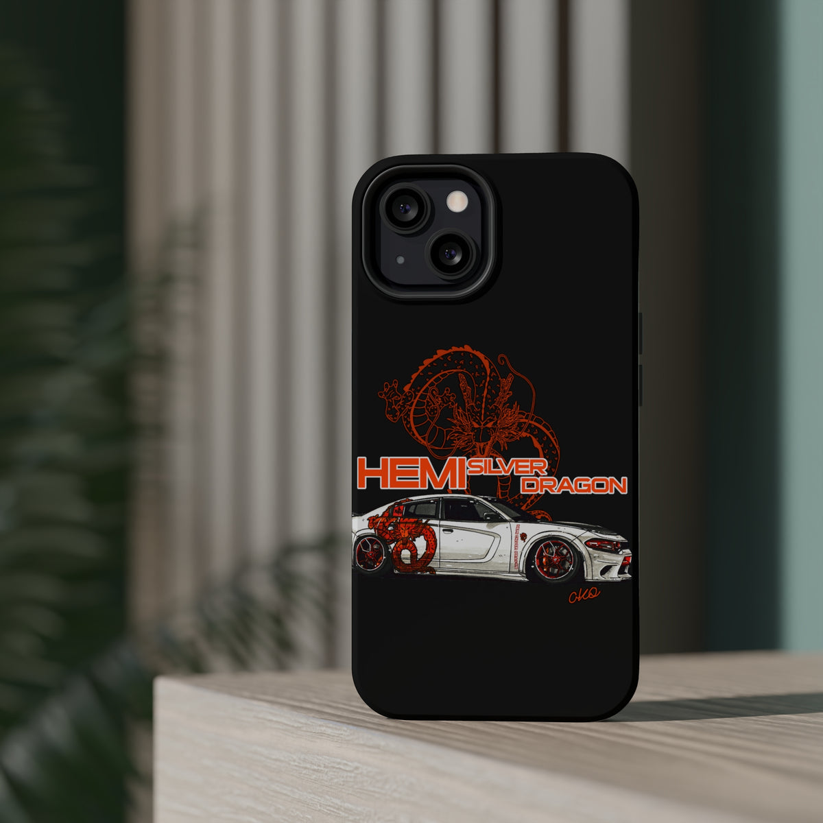 Hemi SilverDragon - MagSafe Phone Case