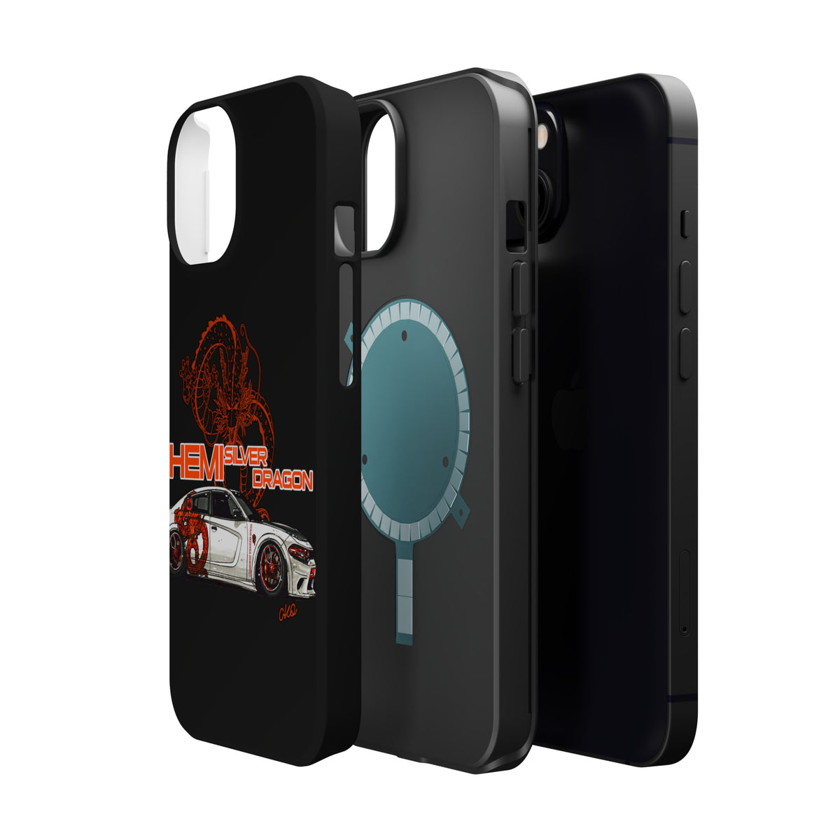 Hemi SilverDragon - MagSafe Phone Case