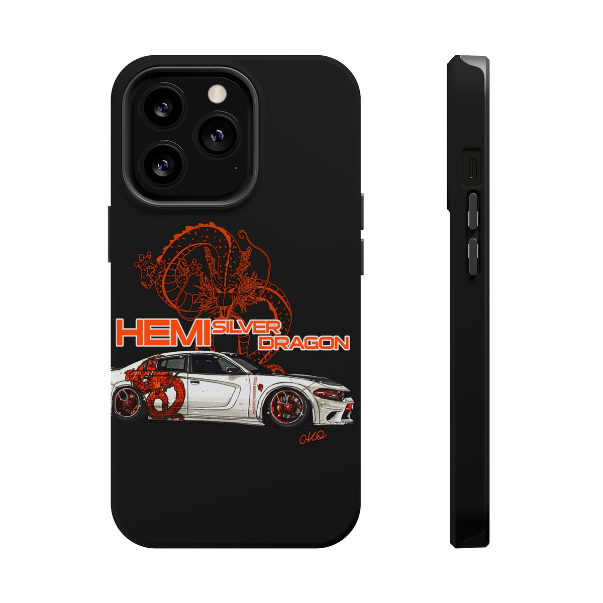 Hemi SilverDragon - MagSafe Phone Case