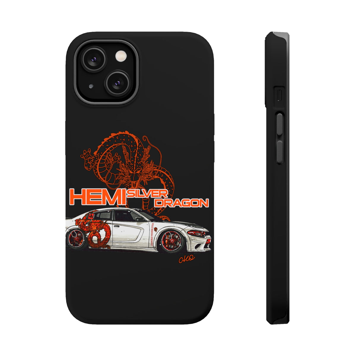 Hemi SilverDragon - MagSafe Phone Case