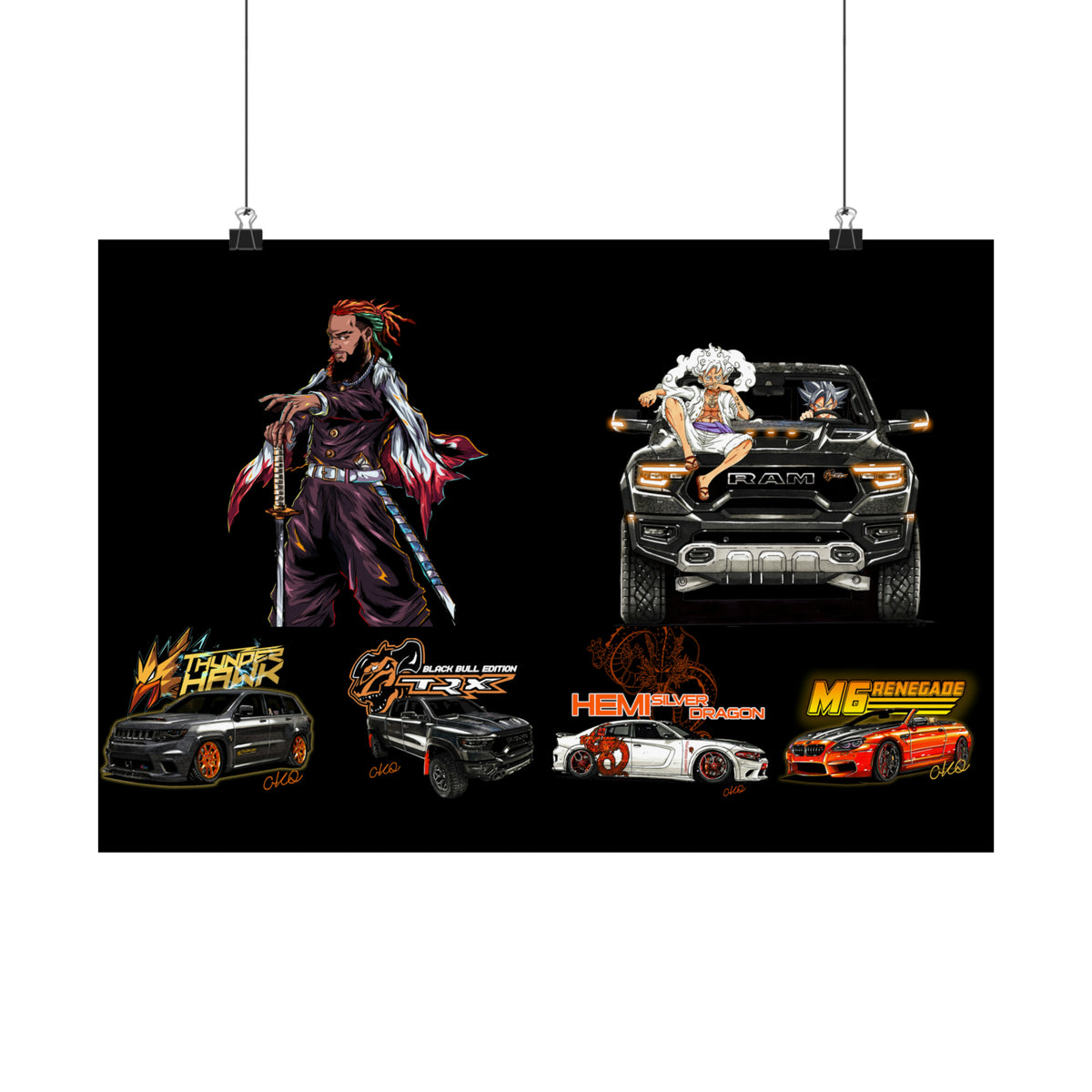 OKQ Car Combo Poster