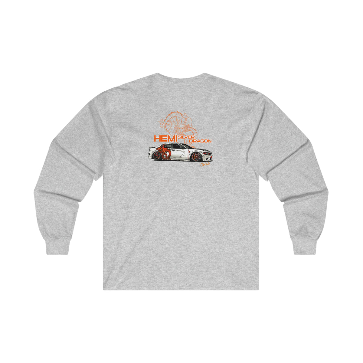 Hemi Silver Dragon Long Sleeve