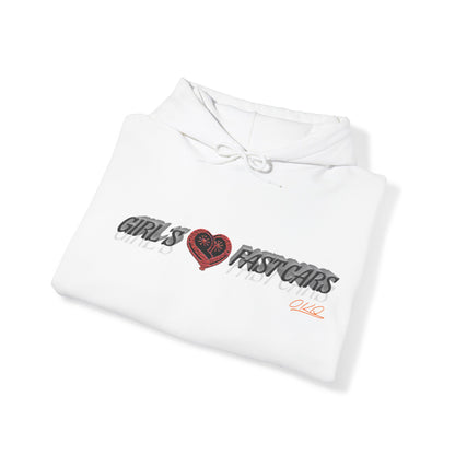 I Heart Fast Cars Hoodie