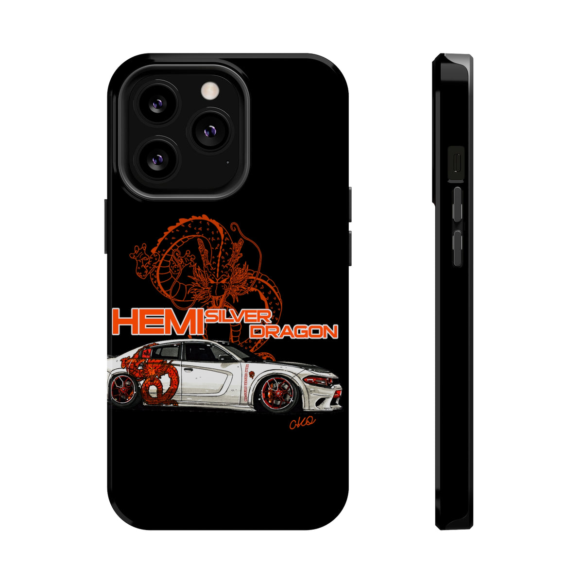 Hemi SilverDragon - MagSafe Phone Case