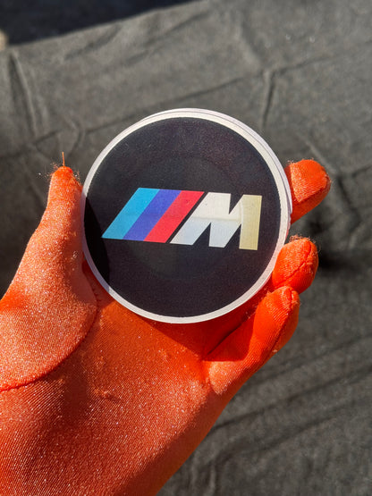 BMW + M Sticker
