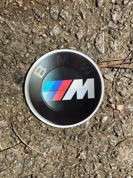 BMW + M Sticker