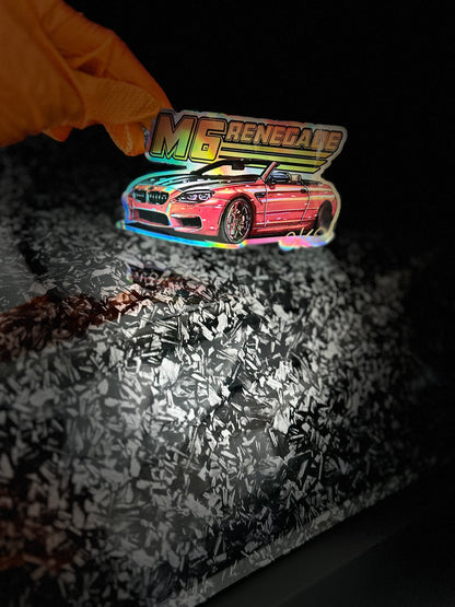 Holographic M6 Renegade Sticker