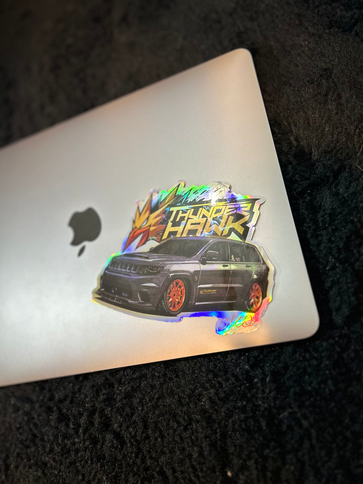 OKQ Holographic Car Collection Sticker Pack