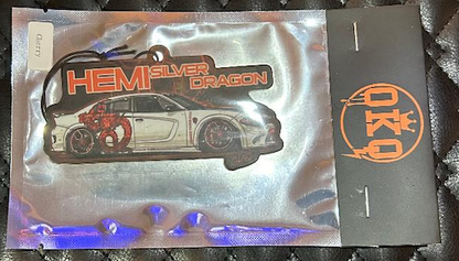 Hemi Silver Dragon Air Freshener