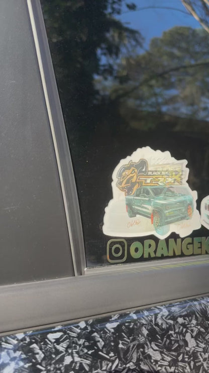 TRX + Hemi Silver Dragon + ThunderHawk Sticker
