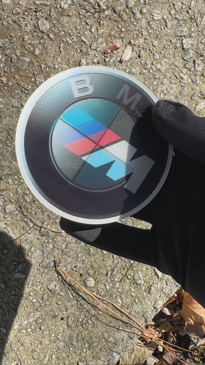 BMW + M Sticker