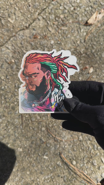 OKQ Anime + We Got Smoke Sticker