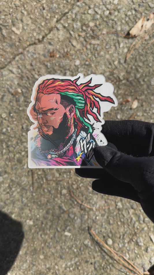OKQ Anime + We Got Smoke Sticker